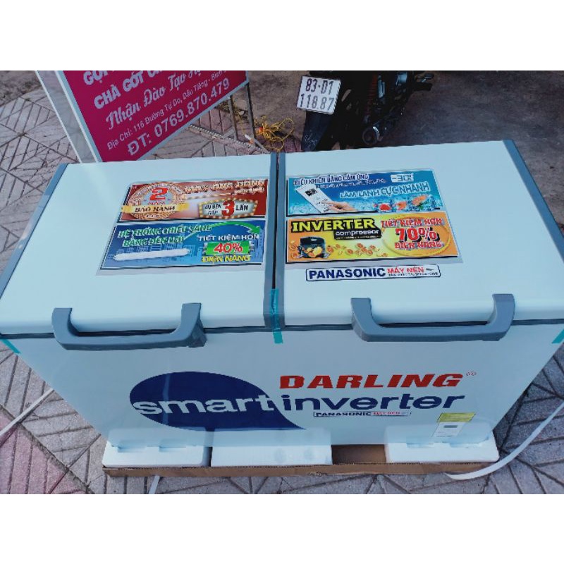 tủ đông darling 3999w2 mới 100%