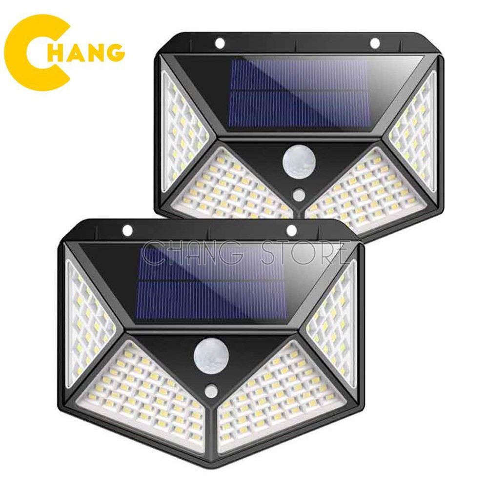 Đèn năng lượng mặt trời Solar 100LED 3 chế độ siêu sáng