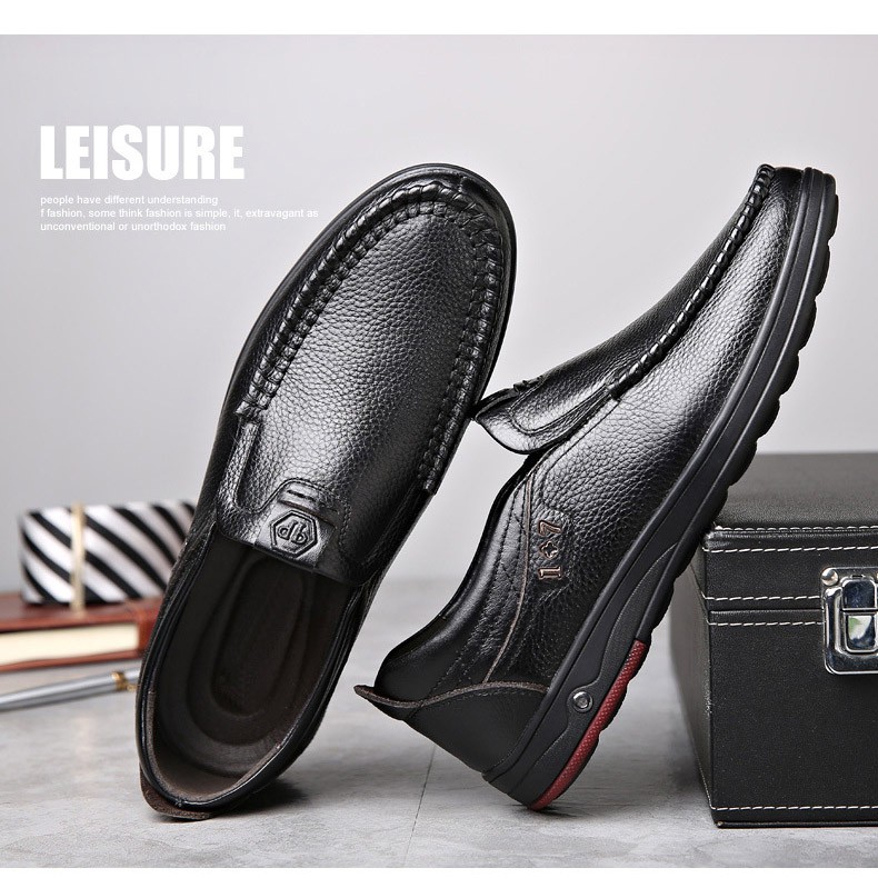 Giày mọi, giày lười big size cỡ lớn (EU:45-46) cho nam chân to | BigBuy360 - bigbuy360.vn