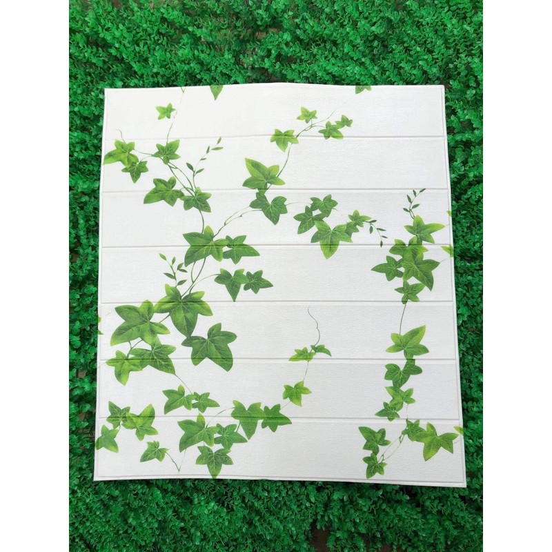 Xốp dán tường họa tiết lá leo 70x77cm