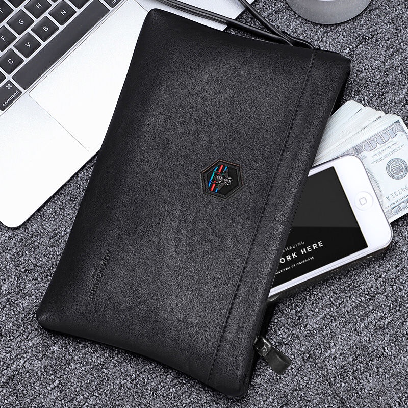 Túi da cầm tay mềm cỡ lớn thời trang 2019 cho nam | BigBuy360 - bigbuy360.vn