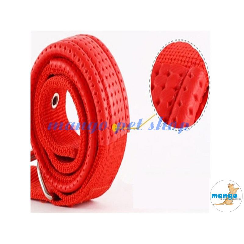Vòng Cổ Chó bằng Vải Đơn Sắc