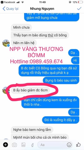 KEM TAN MỠ CÔ BÔNG GIẢM GiÁ SỐC MUA 1 TẶNG 1 =250k (2 hộp )