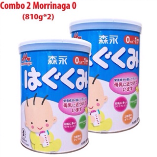 Combo 2 hộp Morinaga 0 date mới