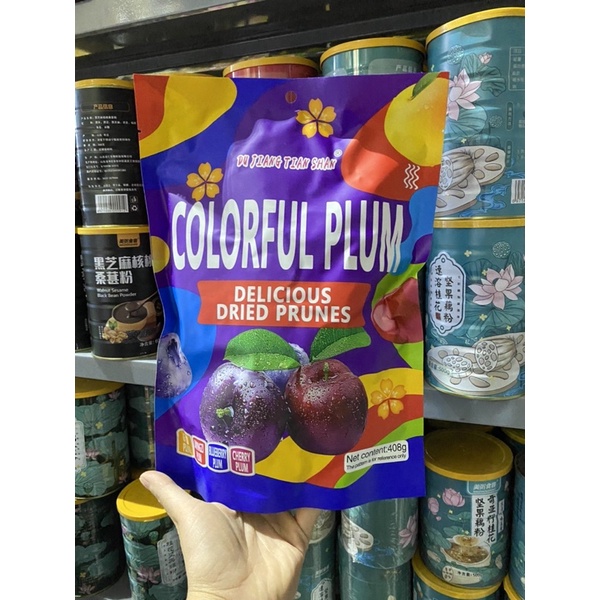 Ô mai mix vị, ô mai ăn vặt gói 208gr/ 408gr
