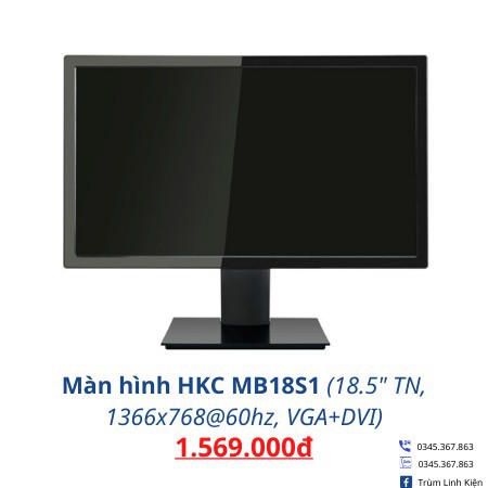 Màn hình HKC MB18S1 18.5INCH