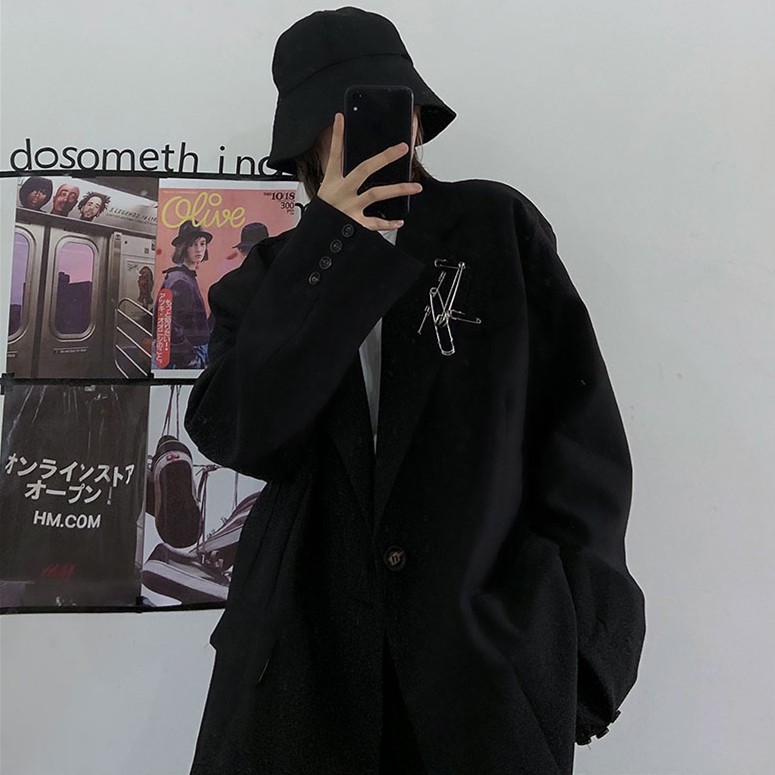 Áo blazer unisex ulzzang mới 2020 | BigBuy360 - bigbuy360.vn