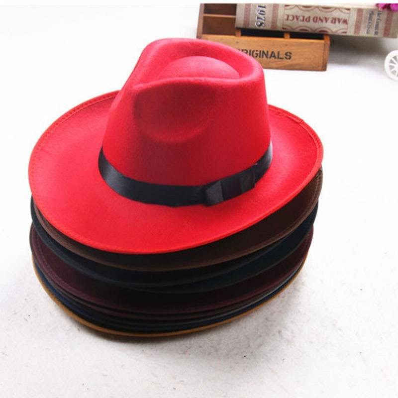 Mới Nón Fedora Phong Cách Retro Cho Nam Và Nữ