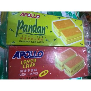 [ TOP BÁN CHẠY ] Bánh bông lan APOLLO PANDAN NHẬP KHẨU MALAYSIA 360g [ SIÊU HOT ]