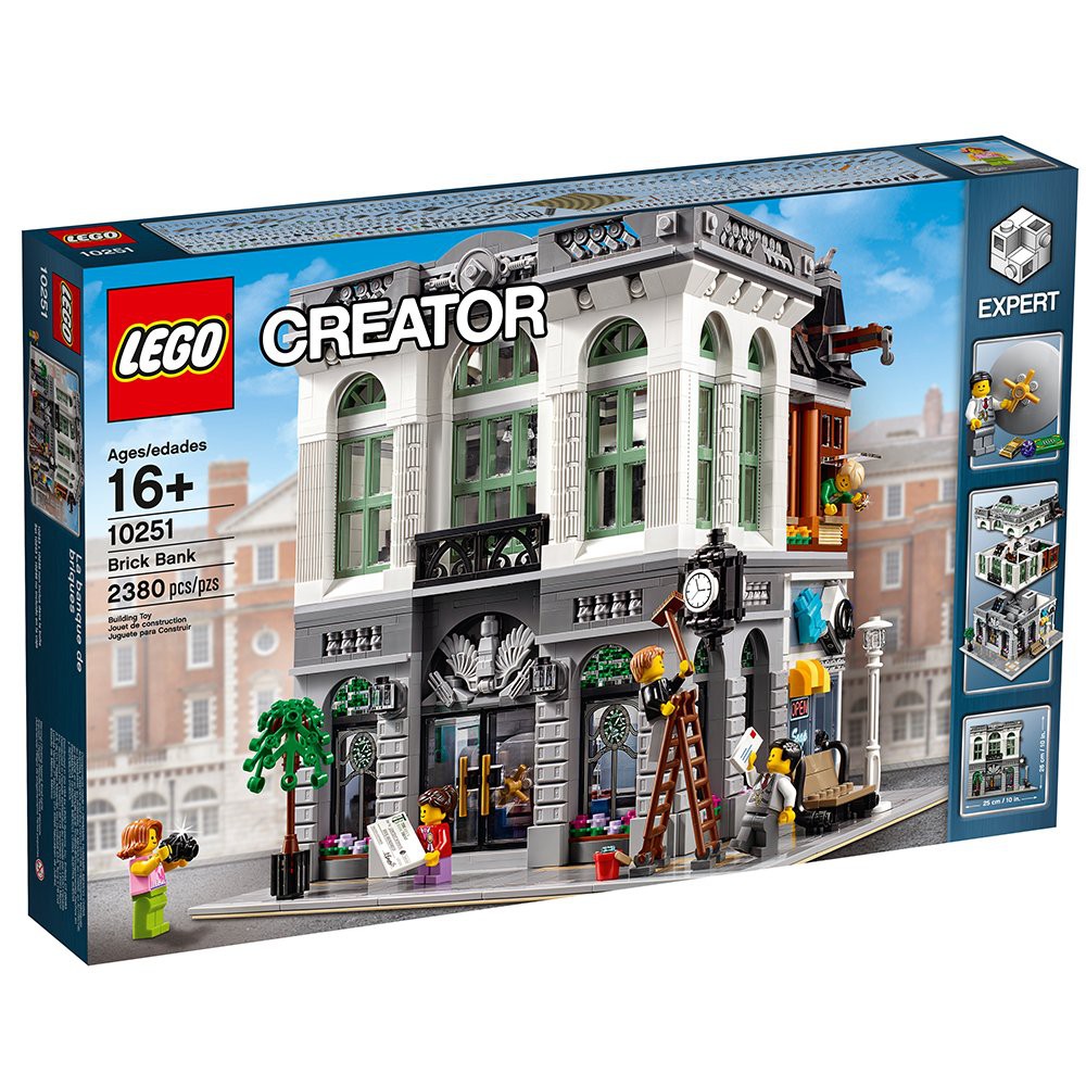 Lego Creator 10251 - Brick Bank - Ngân Hàng Thành Phố