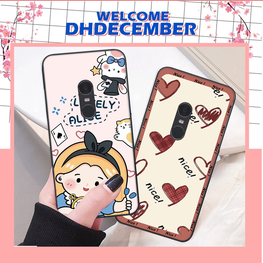 Ốp lưng Xiaomi REDMI NOTE 4 / NOTE 4X / REDMI 5 PLUS in hình nice ,good luck happy ốp xinh viền dẻo đẹp chất