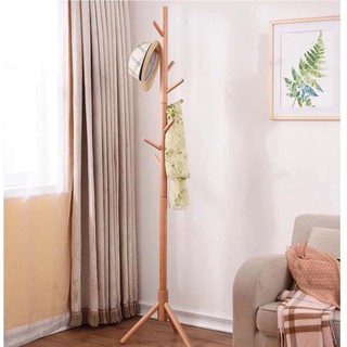 Cây treo quần áo gỗ cao 1,75m