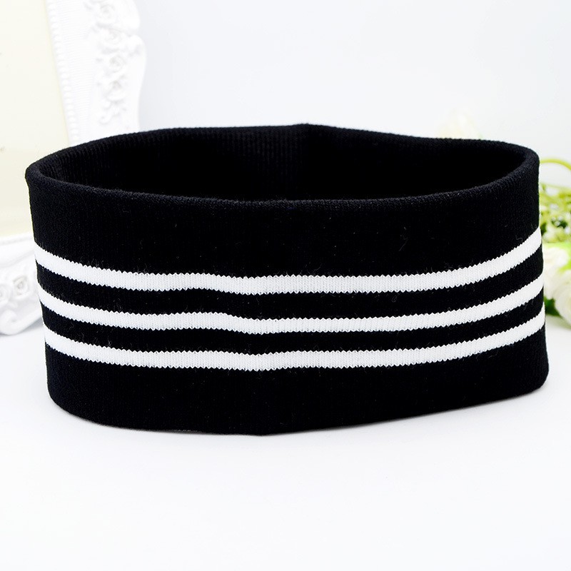 Băng đô headband Kpop, Cpop thời trang thể thao rộng 6-8cm dệt kim tập yoga, gym PST bản to trẻ trung TB2.2 Hello!