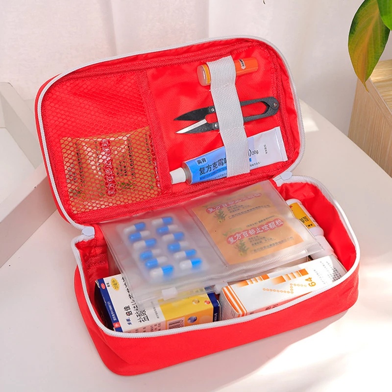 Túi Vải Oxford Sức Chứa Lớn Dùng Đựng Thuốc Tiện Dụng Khi Đi Du Lịch