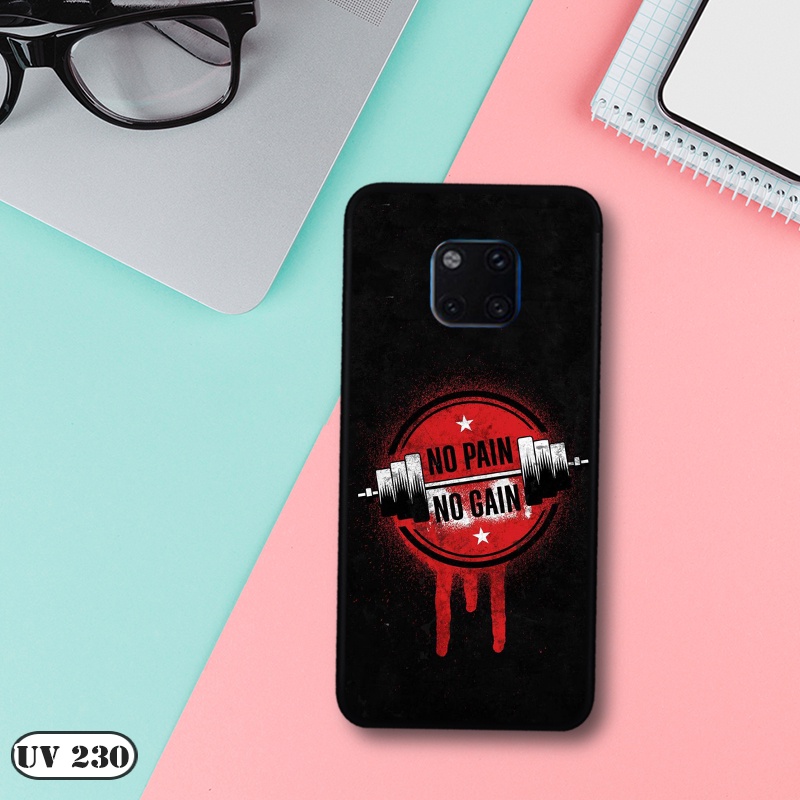 Ốp lưng nhám in hình 3D HUAWEI Mate 20 Pro