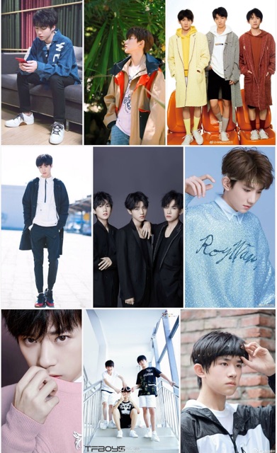 Poster khổ A4-A5-A6 TFBOYS - Vương Tuấn Khải - Vương Nguyên - Dịch Dương Thiên Tỉ tự do chọn mẫu ( Mua 2 tặng 1 )