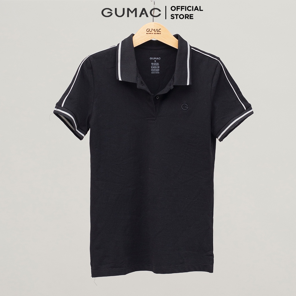 [Mã WABRGD12 giảm 10% đơn 250K] Áo polo nam thời trang GUMAC thêu cao cấp, chất lượng ATNB5208