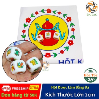 Bộ Bầu Cua Tôm Cáhàng Việt Nam gồm bàn giấy và 3 xúc xắc
