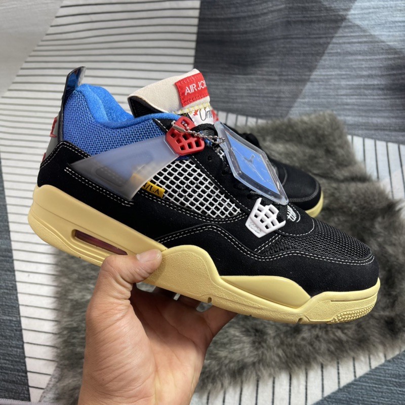 (Fullbox-Phụ kiện) Giày cổ Mid Jordan 4 Union - Bản chuẩn đẹp | BigBuy360 - bigbuy360.vn
