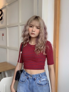 Áo Tay Lửng Kẻ Sọc