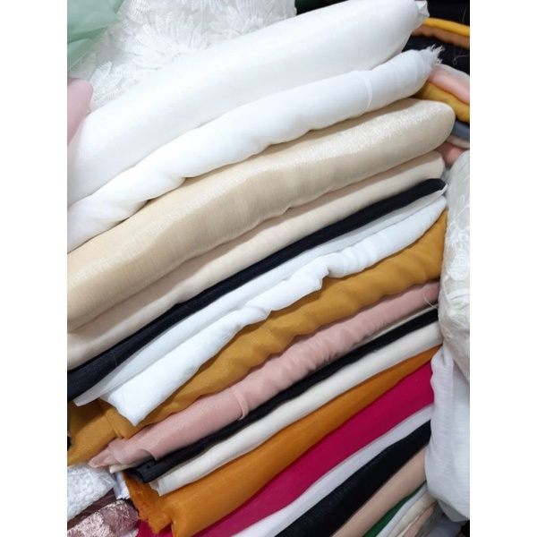 Vải lót habutai siêu nhiều màu