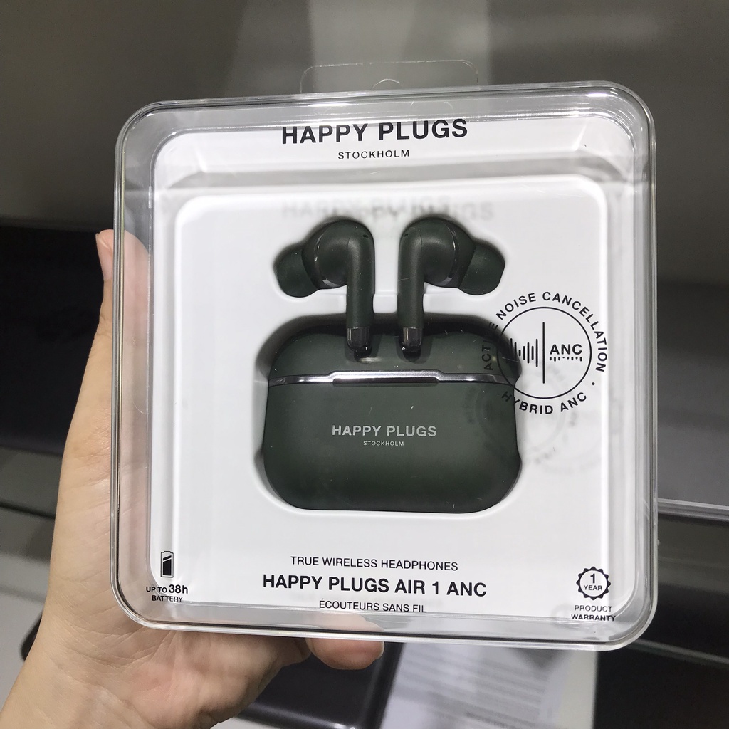 Tai nghe Happy Plugs Air Hybrid ANC TWS không dây