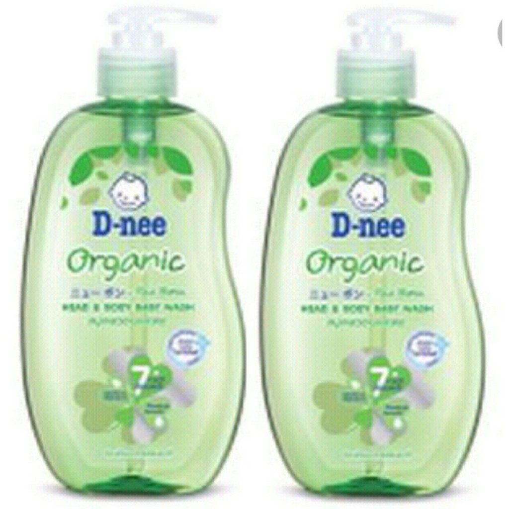 Sữa Tắm Gội Toàn Thân Organic Dnee 380ml Thái Lan