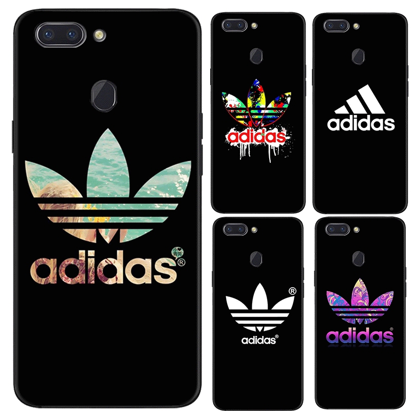 Ốp điện thoại mềm họa tiết logo Adidas dành cho OPPO A3S A5 A37 A39 A5S A7 A59 A77 F1S F3 F5 F7 F9
