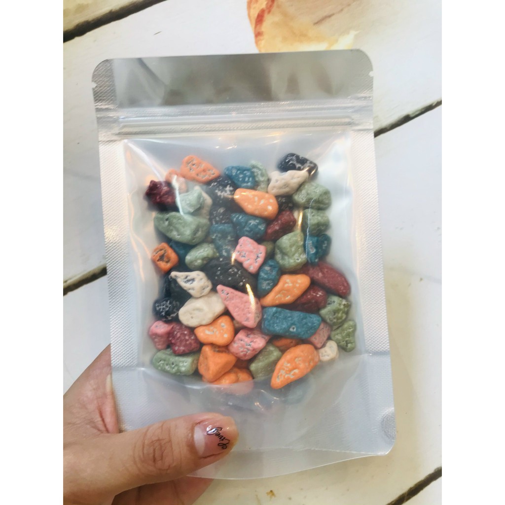 Túi 100g viên kẹo socola sỏi nhỏ