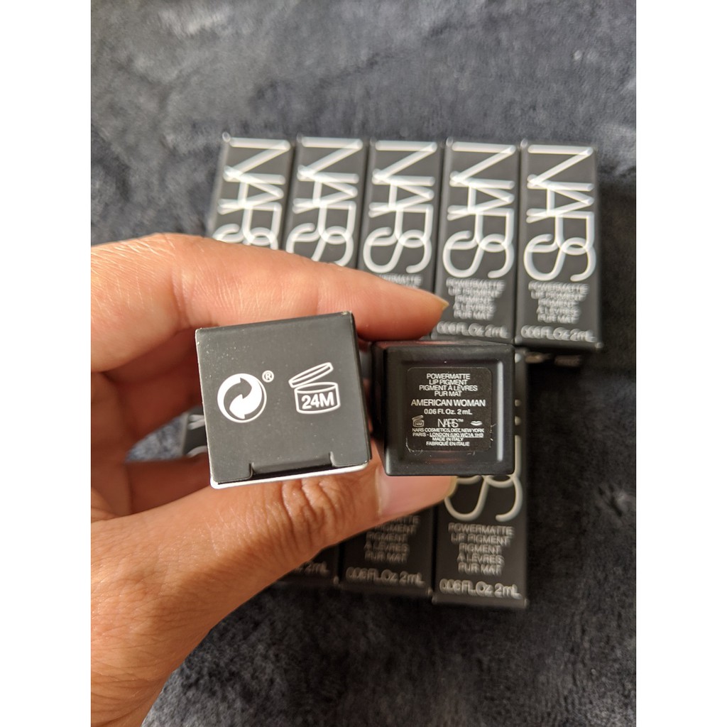 (sẵn) Son kem lì NARS Minisize 2ml màu American Women