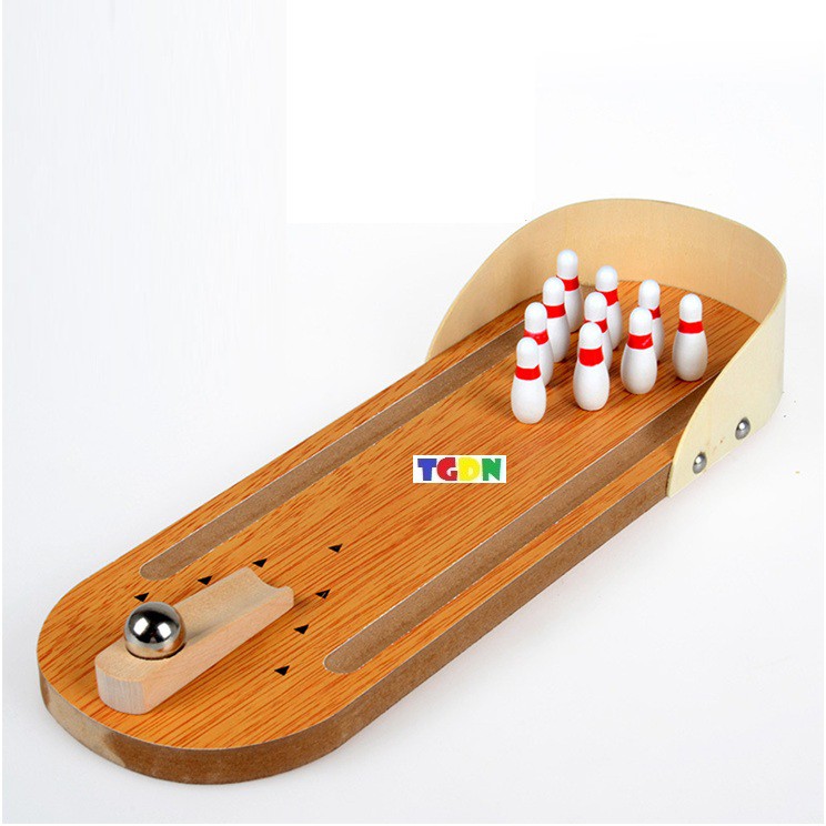[BAO GIÁ SHOPEE] Bộ đồ chơi Bowling mini bằng gỗ cao cấp