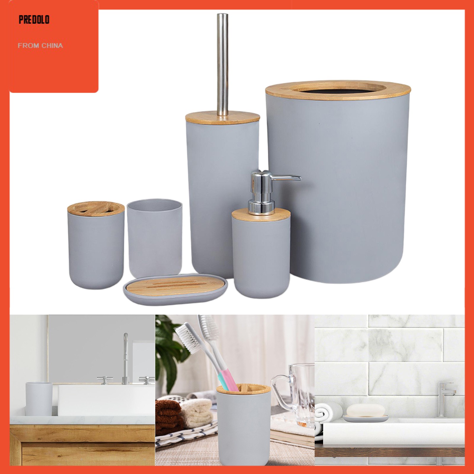 Bộ Giá Để Xà Phòng + Giá Treo Bàn Chải Đánh Răng Tiện Lợi