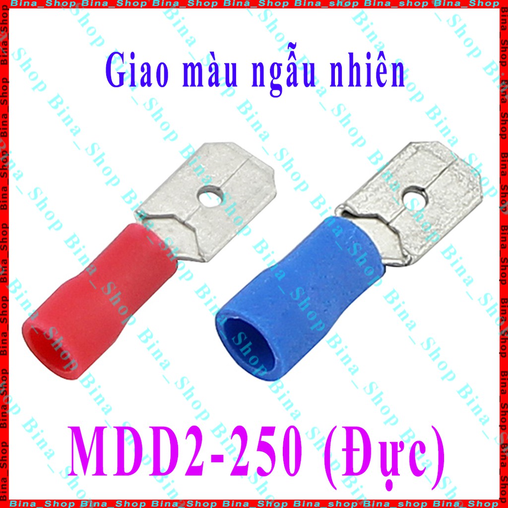 [1 cái] Đầu cos FDD2-250 / MDD2-250 cos ghim đỏ/xanh (ngẫu nhiên)