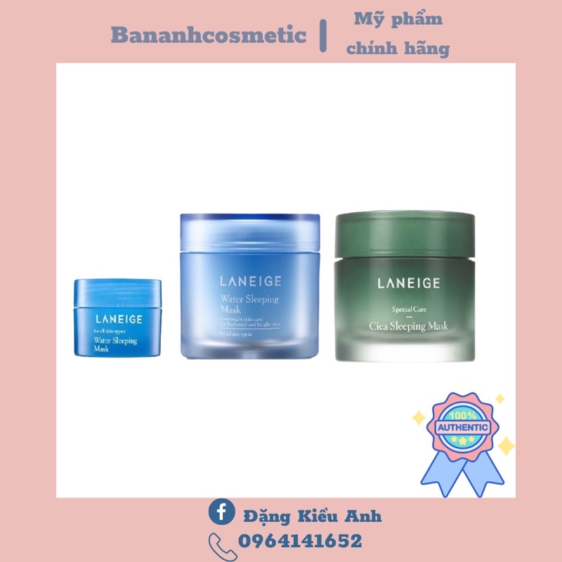 Mặt nạ ngủ Laneige cica sleeping mask