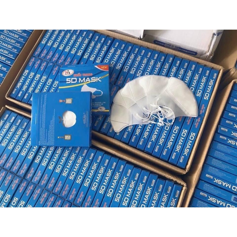 KHẨU TRANG 5d MASK NAM ANH( hộp 10 cái)