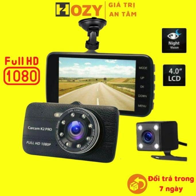 Camera Hành Trình Ô tô trước và sau full HD tích hợp 8 Đèn LED ONVIZCAM X004