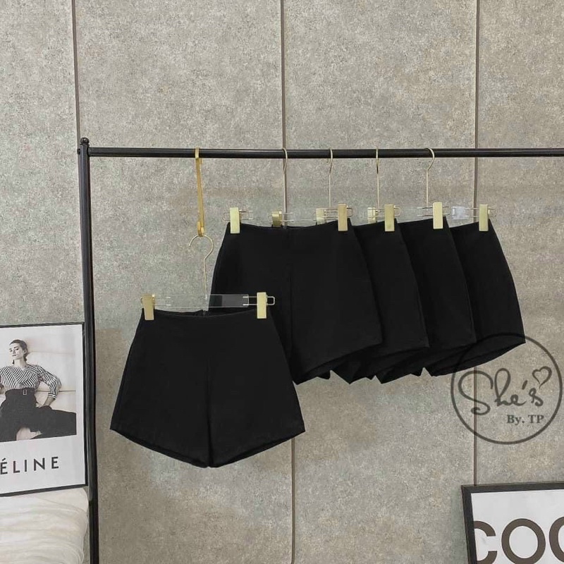 Quần short dance lưng cao khoá sau chất umi Sammivnxk 🌟Quần short nữ lưng cao🌟freeship