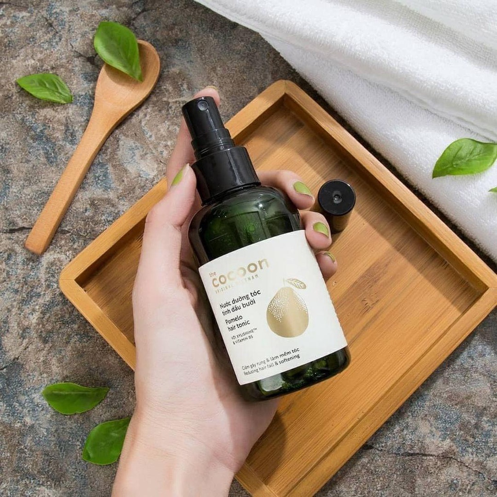 Combo Chăm Sóc Tóc Tinh Dầu Bưởi Cocoon: Dầu Gội 310ml + Dầu Xả 310ml + Nước Xịt Dưỡng Tóc Pomelo 140ml #May.shop | BigBuy360 - bigbuy360.vn
