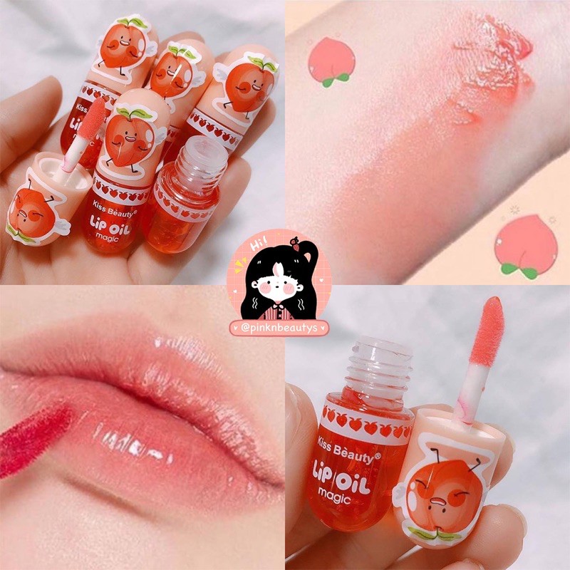 (Hàng Mới Về) Dầu Dưỡng Môi Hương Đào | BigBuy360 - bigbuy360.vn