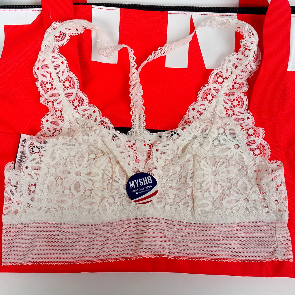 Áo bralette Victoria's Secret, dạng mỏng không gọng, không mút - Size S, M