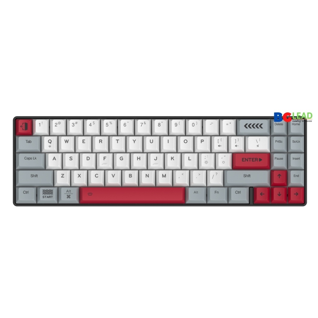 Bàn phím cơ không dây DAREU EK871 71 phím (PBT, Blue/ Brown/ Red D-KAILH switch)