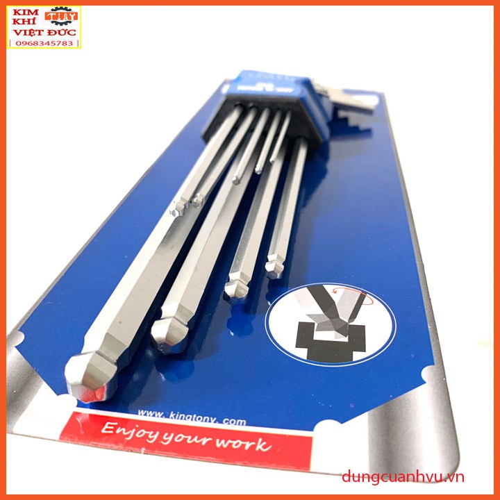 Bộ lục giác bi 9 chi tiết Kingtony 112010M