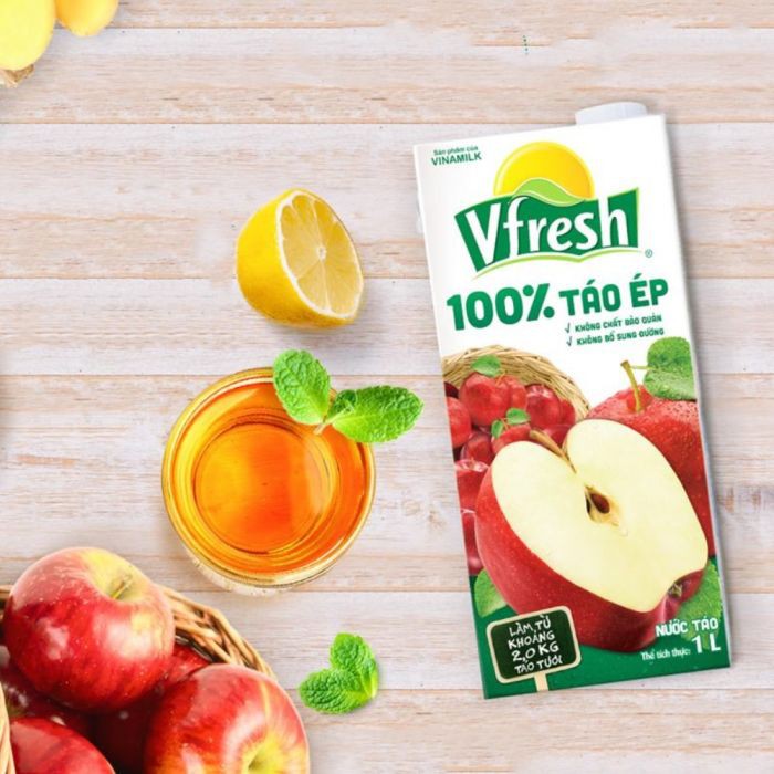 Nước ép táo VFresh 1L