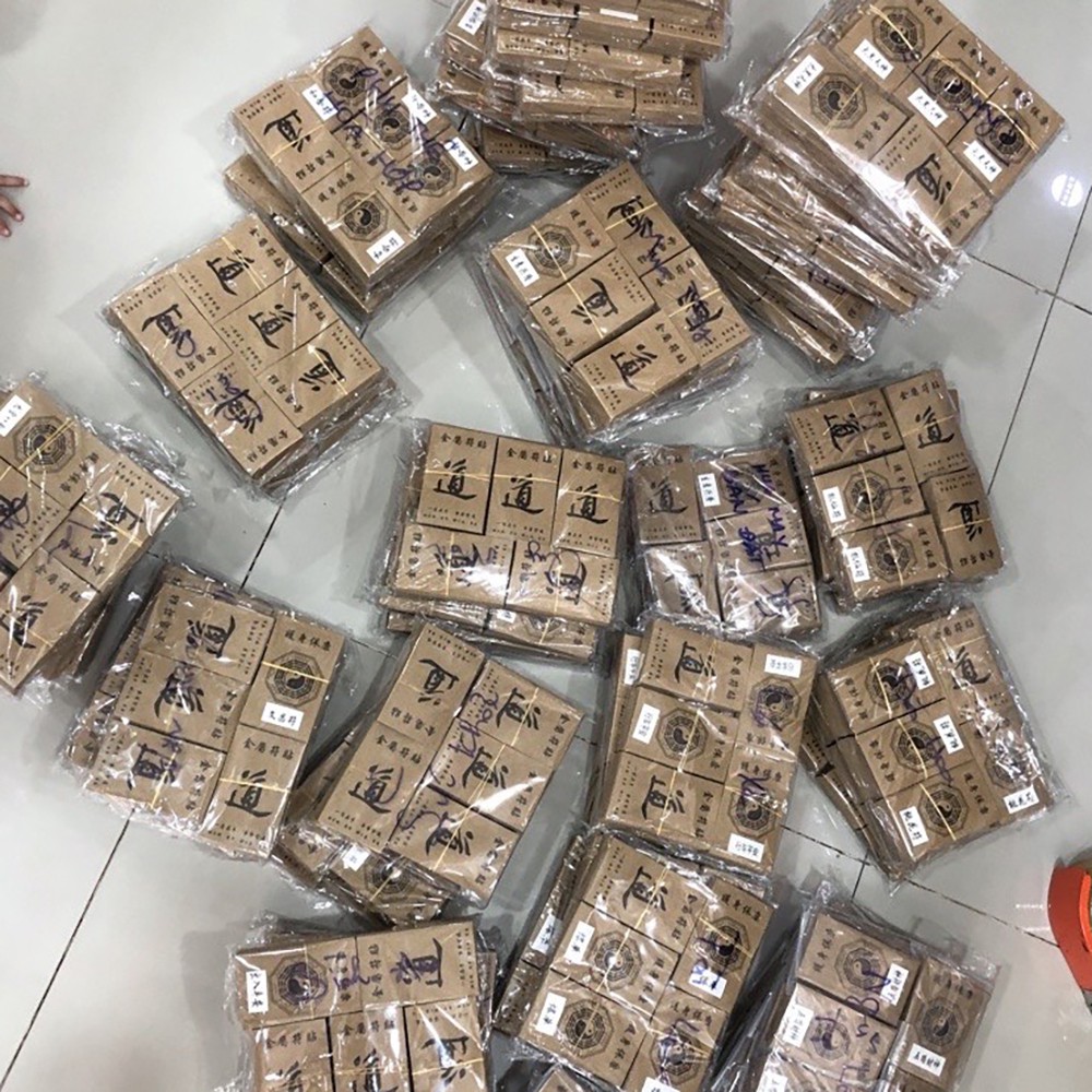 [ Bán Sỉ ] Miếng dán trang trí linh phù dán điện thoại