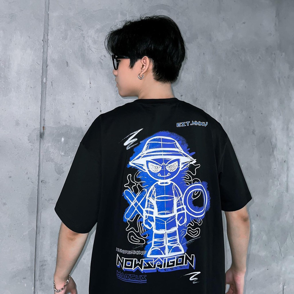 Áo thun Now SÀI GÒN MARCUS wunderkind tee Nam nữ KUN SHOP | BigBuy360 - bigbuy360.vn