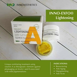 Kem Peel Vitamin A 5% Innoaesthetics Tái tạo đều màu da giảm thâm mụn