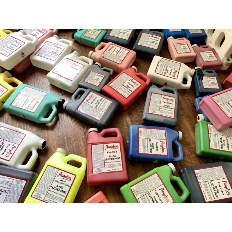 Thanh lý chai màu RỖNG Angelus sau khi chiết chỉ 15k