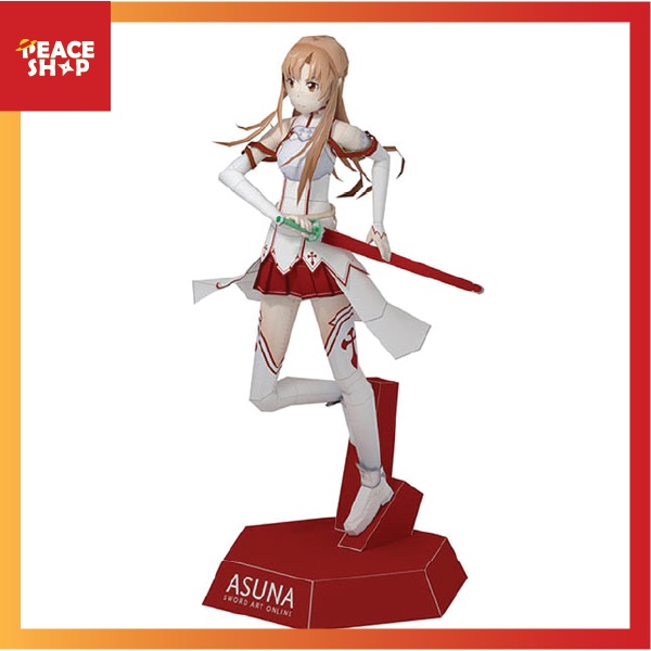 Mô Hình Giấy Yuuki Asuna  - Sword Art Online TS22