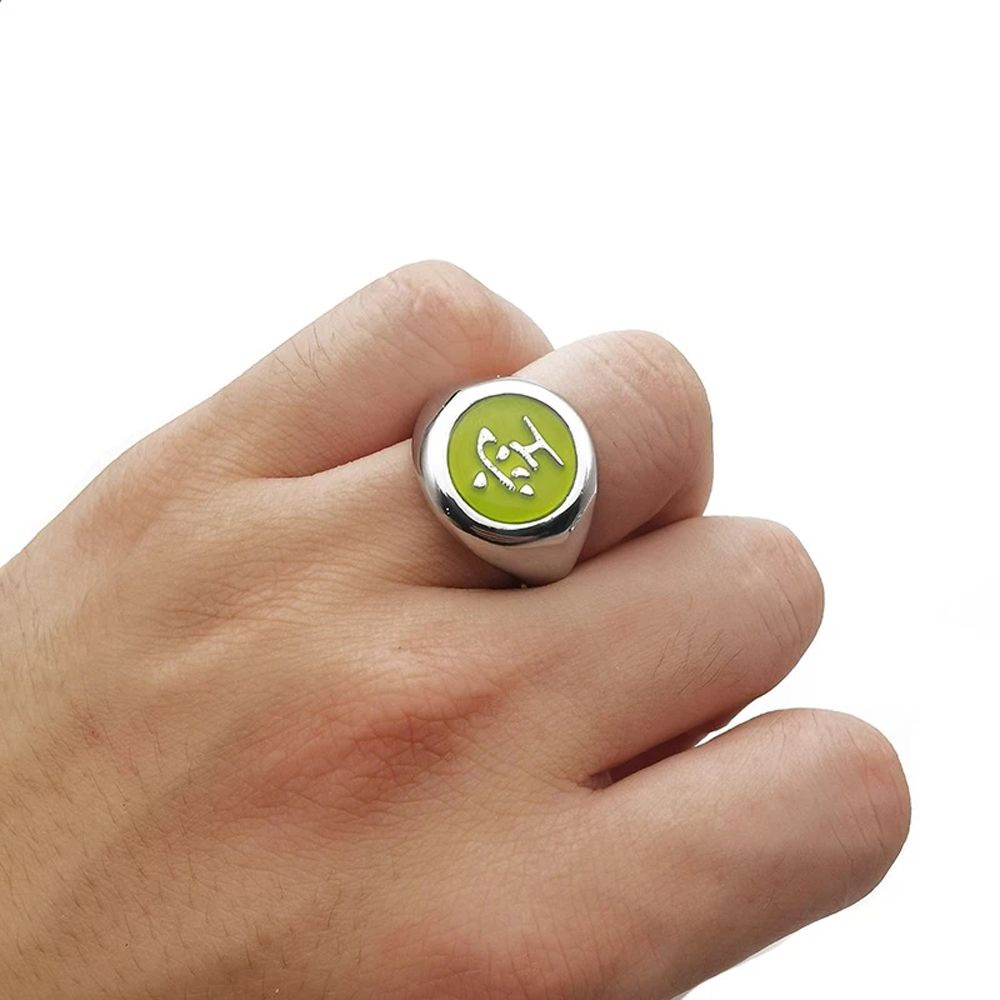 Nhẫn đeo tay họa tiết anime Akatsuki Zhu thời trang sành điệu cho cả nam và nữ