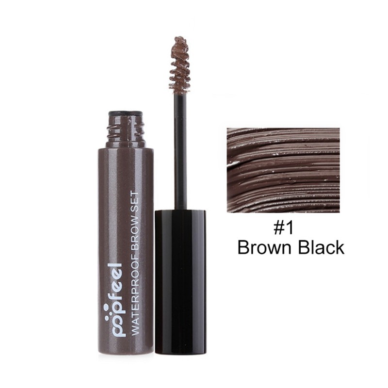 Mascara chuốt lông mày dạng gel POPFEEL chuyên nghiệp chống thấm nước